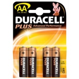 F-MN1500 Duracell Plus AA Pack Of 4